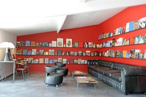 Espace coworking à l'Hôtel Mas de la Fouque en Camargue
