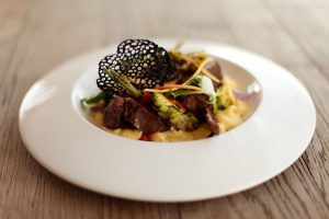 Assiette Restaurant Camargue Marius - Hotel Spa Mas de la Fouque en Camargue