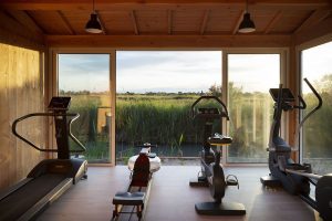 Salle de fitness - Hotel Mas de la Fouque en Camargue