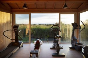 Salle fitness - Hotel Spa Camargue Mas de la Fouque
