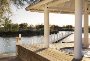 Illustration Jacuzzi Mas de la Fouque Hotel en Camargue