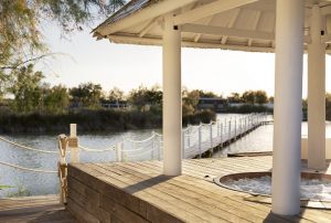 Illustration Jacuzzi Mas de la Fouque Hotel en Camargue